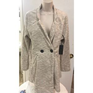 NWT Black Tape SZ: MED Melange Jacket